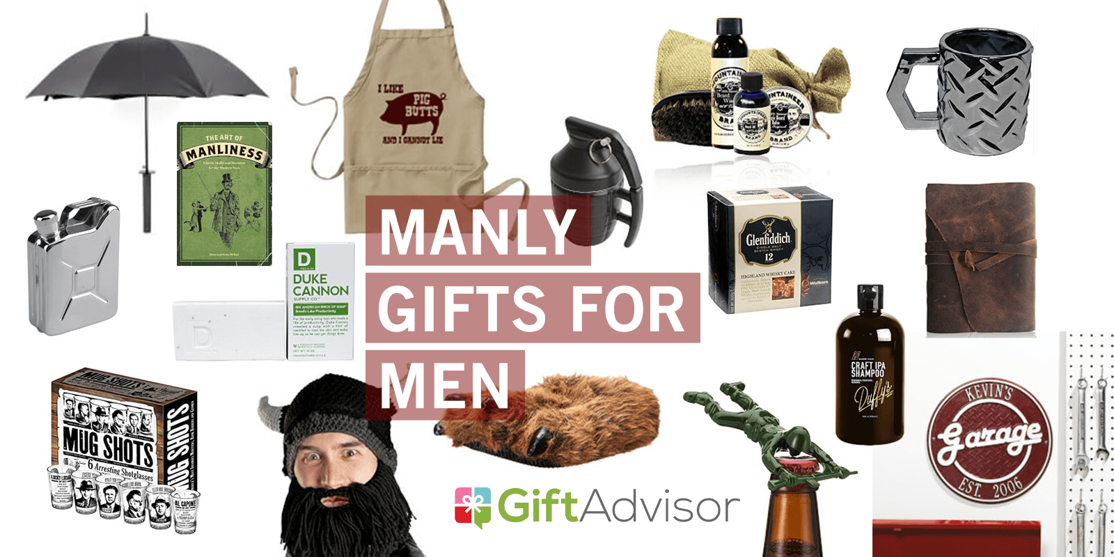 Manly man deals gifts